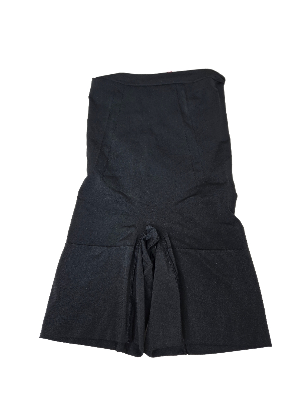 Spanx OnCore Mid-Thigh Short High Waisted Blk Shaping Garment Tummy Control Sz M